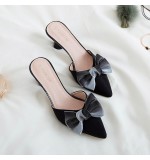 Fashion Pointed Toe Bow High Heels