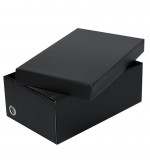 Women And Men Environmental Protection Kraft Paper Packaging Shoes Box